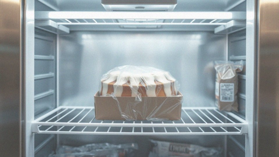 Jak przechowywać tort lodowy w zamrażarce?