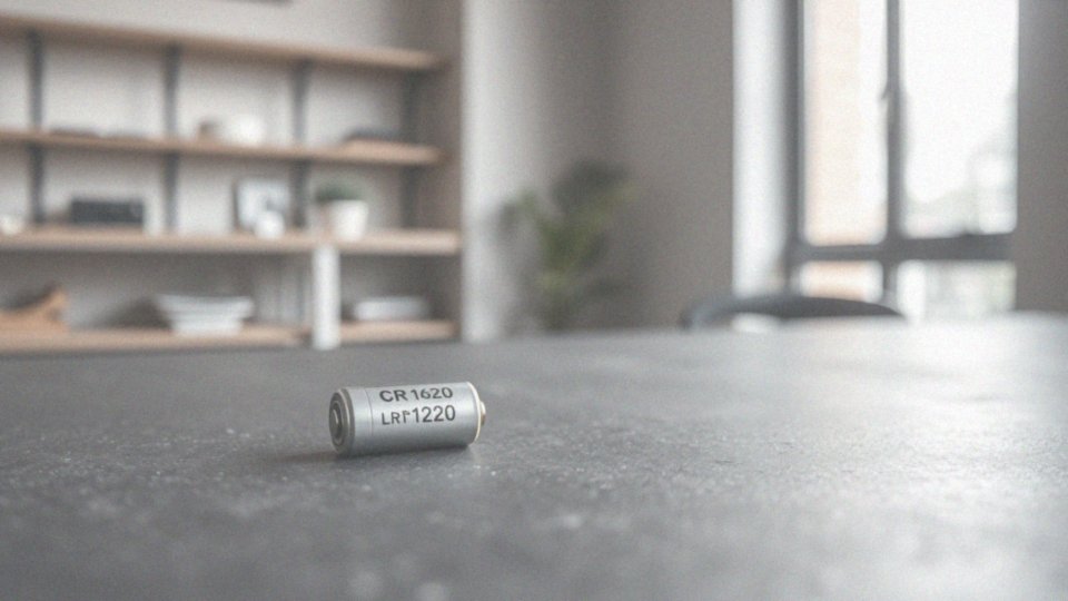 Jakie napięcie ma bateria litowa CR-1620?