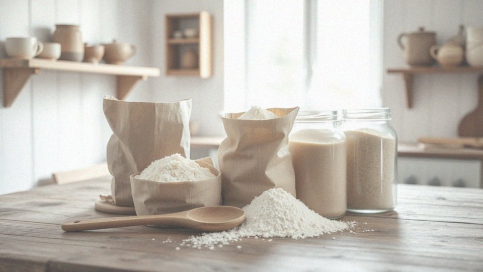 Jakie są różne rodzaje mąki bezglutenowej dostępne na rynku?