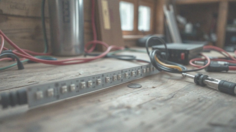 Jak podłączyć przewody do taśmy LED zgodnie z oznaczeniami?