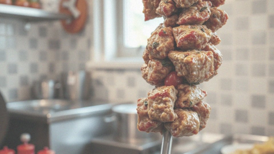 Jakie są kalorie w kebabie z soczysta wołowiną, baraniną i indykiem?