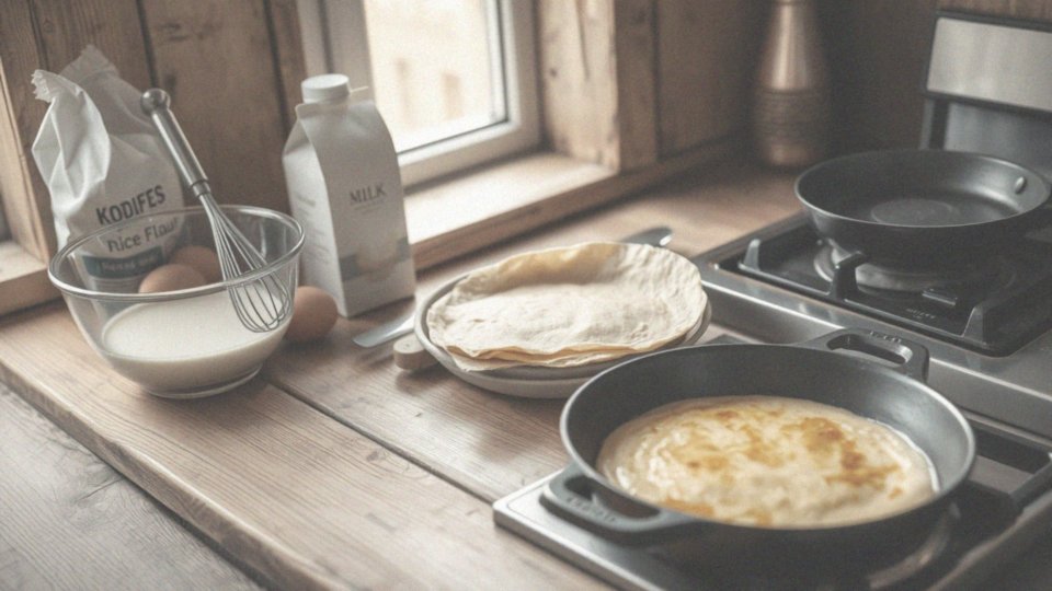 Jak przygotować naleśniki z mąki ryżowej krok po kroku?