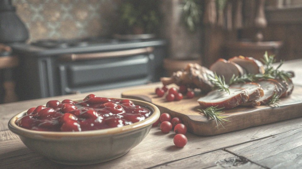 W jakich potrawach można zastąpić dżem z czerwonej porzeczki żurawiną?