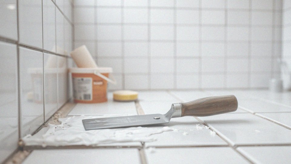 W jaki sposób nałożyć klej do płytek?